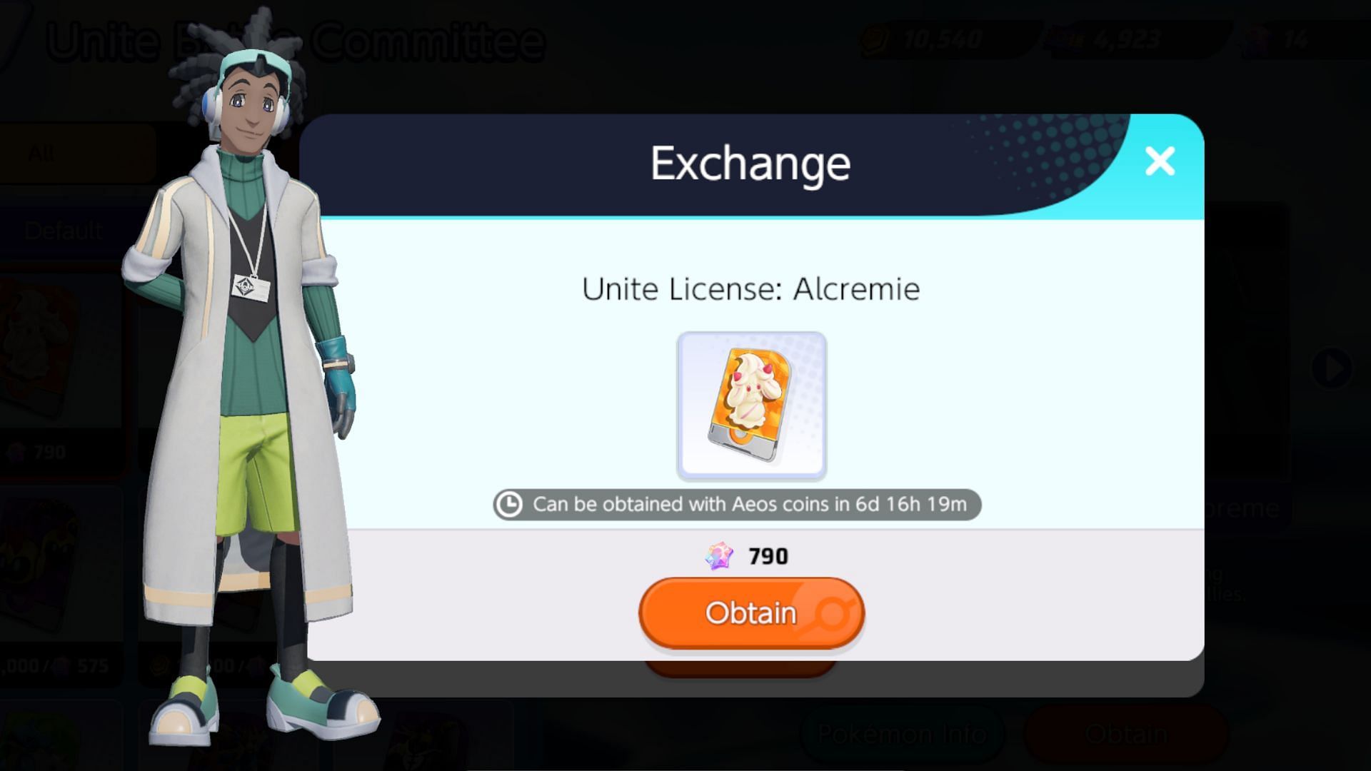 Alcremie will cost real money only for the first week of its release (Image via The Pokemon Company)